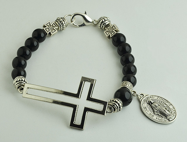 Catholic hot sale beads bracelet